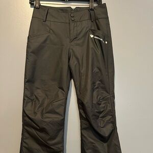 Obermeyer Insulated Girls Ski Pants-Size M 10-12